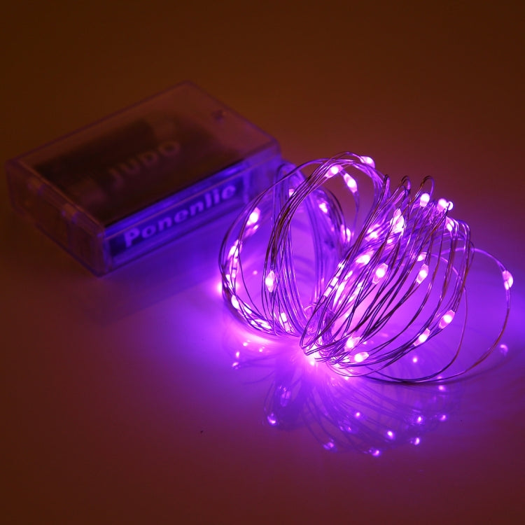 50 LEDs SMD 0603 3 x AA Batteries Box Fairy Lamp Decorative Light, DC 5V, 5m Purple Light, 5m Red Light, 5m White Light, 5m Warm White, 5m Yellow Light, 5m Blue Light, 5m Colorful Light, 5m Pink Light, 5m Green Light