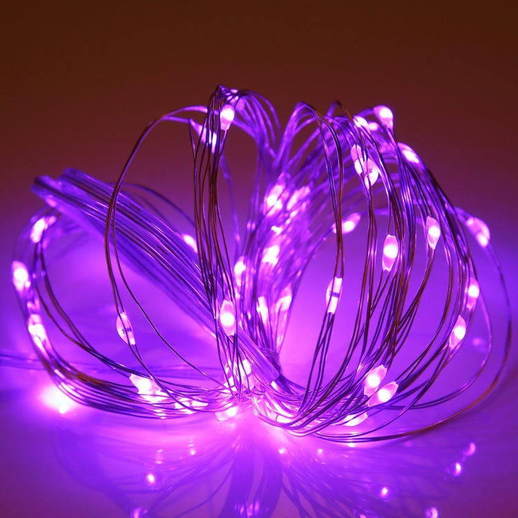 50 LEDs SMD 0603 3 x AA Batteries Box Fairy Lamp Decorative Light, DC 5V, 5m Purple Light, 5m Red Light, 5m White Light, 5m Warm White, 5m Yellow Light, 5m Blue Light, 5m Colorful Light, 5m Pink Light, 5m Green Light