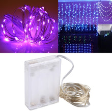 Load image into Gallery viewer, 50 LEDs SMD 0603 3 x AA Batteries Box Fairy Lamp Decorative Light, DC 5V, 5m Blue Light, 5m Colorful Light, 5m Pink Light, 5m Green Light, 5m Purple Light, 5m Red Light, 5m White Light, 5m Warm White, 5m Yellow Light