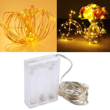 Load image into Gallery viewer, 50 LEDs SMD 0603 3 x AA Batteries Box Fairy Lamp Decorative Light, DC 5V, 5m Purple Light, 5m Red Light, 5m White Light, 5m Warm White, 5m Yellow Light, 5m Blue Light, 5m Colorful Light, 5m Pink Light, 5m Green Light