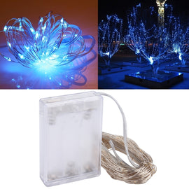 100 LEDs SMD 06033 x AA Batteries Box Fairy Lamp Decorative Light, DC 5V, 10m Blue Light, 10m Colorful Light, 10m Pink Light, 10m Green Light, 10m Purple Light, 10m Red Light, 10m White Light, 10m Warm White, 10m Yellow Light