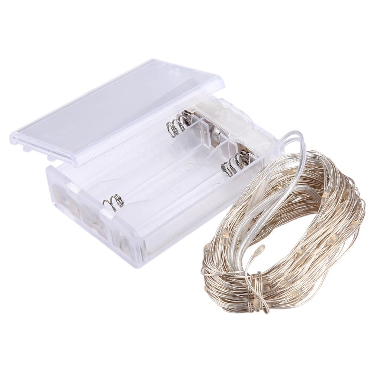 100 LEDs SMD 06033 x AA Batteries Box Fairy Lamp Decorative Light, DC 5V, 10m Blue Light, 10m Colorful Light, 10m Pink Light, 10m Green Light, 10m Purple Light, 10m Red Light, 10m White Light, 10m Warm White, 10m Yellow Light