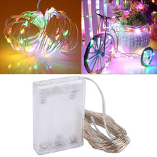 Load image into Gallery viewer, 100 LEDs SMD 06033 x AA Batteries Box Fairy Lamp Decorative Light, DC 5V, 10m Blue Light, 10m Colorful Light, 10m Pink Light, 10m Green Light, 10m Purple Light, 10m Red Light, 10m White Light, 10m Warm White, 10m Yellow Light