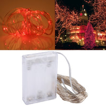 Load image into Gallery viewer, 100 LEDs SMD 06033 x AA Batteries Box Fairy Lamp Decorative Light, DC 5V, 10m Blue Light, 10m Colorful Light, 10m Pink Light, 10m Green Light, 10m Purple Light, 10m Red Light, 10m White Light, 10m Warm White, 10m Yellow Light