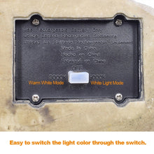 Load image into Gallery viewer, Solar Powered Simulated Stone Spotlight LED Light IP65 Waterproof Outdoor Garden Lawn Lamp