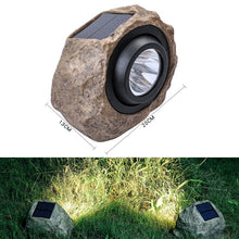 Load image into Gallery viewer, Solar Powered Simulated Stone Spotlight LED Light IP65 Waterproof Outdoor Garden Lawn Lamp