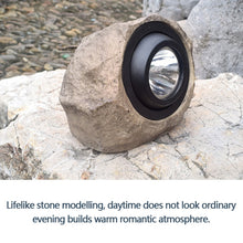 Load image into Gallery viewer, Solar Powered Simulated Stone Spotlight LED Light IP65 Waterproof Outdoor Garden Lawn Lamp