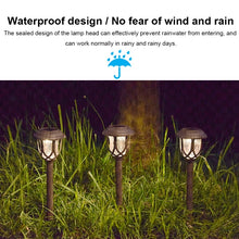 Load image into Gallery viewer, Solar Energy Coffee Outdoor Lawn Lamp IP65 Waterproof LED Decorative Garden Light