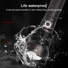 Load image into Gallery viewer, X92 Luminous Flux: 2000lm LED Waterproof Flashlight, Retractable Focus Function