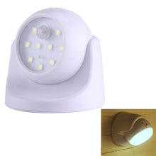Load image into Gallery viewer, 9 LEDs 240 LM 6000K 360 Degrees Rotation Wireless Motion Sensor Wardrobe Light / Night Light / Wall Lamp for bedroom, living room, bathroom, aisle