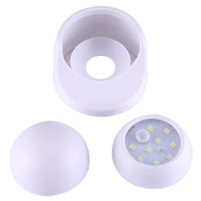 Load image into Gallery viewer, 9 LEDs 240 LM 6000K 360 Degrees Rotation Wireless Motion Sensor Wardrobe Light / Night Light / Wall Lamp for bedroom, living room, bathroom, aisle