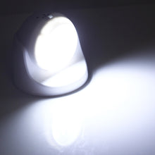 Load image into Gallery viewer, 9 LEDs 240 LM 6000K 360 Degrees Rotation Wireless Motion Sensor Wardrobe Light / Night Light / Wall Lamp for bedroom, living room, bathroom, aisle
