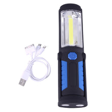 Load image into Gallery viewer, 400 LM Multi-function USB Charging Portable Emergency Work Stand Light with Magnetic &amp; 360 Degrees Swivel Hook