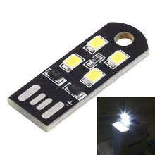 Load image into Gallery viewer, 4 LEDs Ultra Thin Energy Saving USB Light