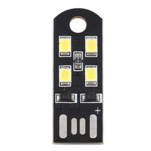 Load image into Gallery viewer, 4 LEDs Ultra Thin Energy Saving USB Light