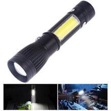 Load image into Gallery viewer, W545 Portable USB Charging LED Electric Torch Flashlight
