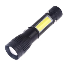 Load image into Gallery viewer, W545 Portable USB Charging LED Electric Torch Flashlight