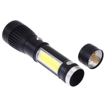 Load image into Gallery viewer, W545 Portable USB Charging LED Electric Torch Flashlight