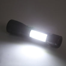 Load image into Gallery viewer, W545 Portable USB Charging LED Electric Torch Flashlight