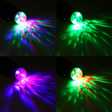 Load image into Gallery viewer, 4W RGB USB LED Crystal Magic Ball Stage Light with Micro USB Adapter, with Micro USB Adapter