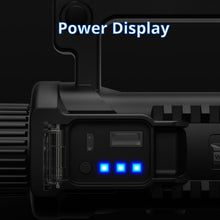 Load image into Gallery viewer, W590 P50 10W Rechargeable Strong LED Flashlight 4-Modes Outdoors Searchlight with Tripod, W590 P50