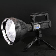 Load image into Gallery viewer, W590 P50 10W Rechargeable Strong LED Flashlight 4-Modes Outdoors Searchlight with Tripod, W590 P50