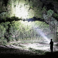 Load image into Gallery viewer, W590 P50 10W Rechargeable Strong LED Flashlight 4-Modes Outdoors Searchlight with Tripod, W590 P50