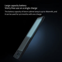 Load image into Gallery viewer, 20cm Original Xiaomi Youpin YEELIGHT LED Smart Human Motion Sensor Light Bar Rechargeable Wardrobe Cabinet Corridor Wall Lamps, 20cm