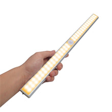 Load image into Gallery viewer, 2.8W 40 LEDs Warm White Wide Screen Intelligent Human Body Sensor Light LED Corridor Cabinet Light, USB Charging Version, 2.8W 40 LEDs Warm White