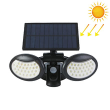 Load image into Gallery viewer, 56 LEDs Home Lighting Integrated Courtyard Waterproof Double Heads Rotatable Solar Wall Light Street Light, 56 LEDs