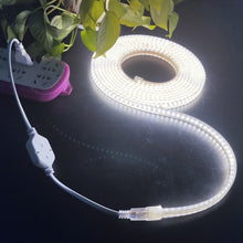 Load image into Gallery viewer, 10m SMD 2835 1200 LEDs Strip Light, AC 220V-240V, EU Plug, 10m
