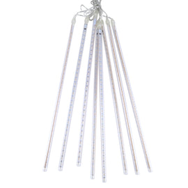 LED Decorative Light, Tube Diameter: 1.2cm, AC 100-240V, US, EU Plug Optional, 8PCS 50cm/White, 8PCS 50cm/Blue, 8PCS 50cm/Colorful