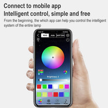 Load image into Gallery viewer, Home RGB Illusory Color Musical Note Light Desk Lamp