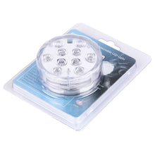 Load image into Gallery viewer, 10 LEDs Cylinder Remote Controlled with Remote Controllor, Remote Control Range(in Open Area): 24-30 Feet, 10 LED