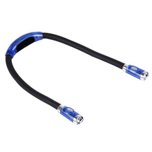 Load image into Gallery viewer, Creative Double Head Hands-free Neck Stereo Flashlight Working Light Auto Lamp with 4 LED Light &amp; Soft Rubber Grip Neck Pad