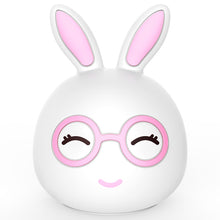 Load image into Gallery viewer, Happy Rabbit Creative Touch 3D LED Decorative Night Light, USB Charging Version