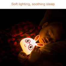 Load image into Gallery viewer, Happy Rabbit Creative Touch 3D LED Decorative Night Light, USB Charging Version