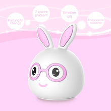 Load image into Gallery viewer, Happy Rabbit Creative Touch 3D LED Decorative Night Light, USB Charging Version