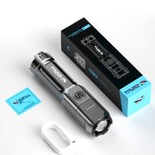 Load image into Gallery viewer, SMILING SHARK 622A Telescopic Focusing Three-gear Bright LED Flashlight, 622A