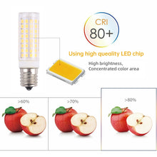 Load image into Gallery viewer, E17 102 LEDs SMD 2835 2800-3200K LED Corn Light, AC 110V, E17
