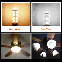 Load image into Gallery viewer, E17 102 LEDs SMD 2835 2800-3200K LED Corn Light, AC 110V, E17