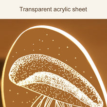 Load image into Gallery viewer, Spaceship Shape Creative Crack Touch Dimming 3D Colorful Decorative Night Light with Remote Control, Spaceship Shape