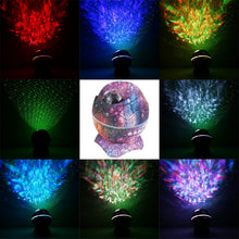 Load image into Gallery viewer, 6W Cracked Egg-shaped Remote Control LED Starry Sky Projection Lamp