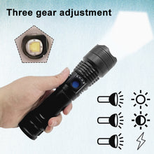 Load image into Gallery viewer, L-839 USB Rechargeable Spotlight Mini Portable XPE Glare LED Flashlight, L-839