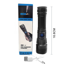 Load image into Gallery viewer, L-839 USB Rechargeable Spotlight Mini Portable XPE Glare LED Flashlight, L-839