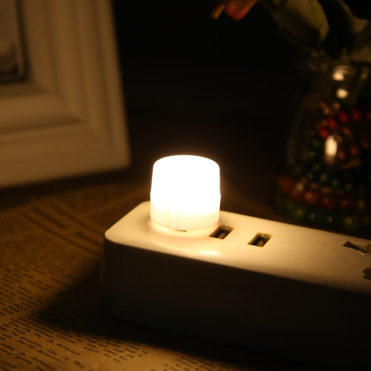 100LM LED USB Mini Night Light, Round