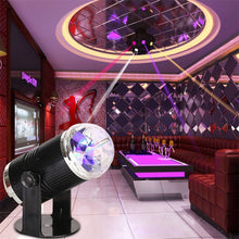 Load image into Gallery viewer, 3W Mini Rotating Magic Ball LED Stage Light  EU Plug, EU Plug