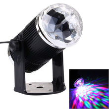 Load image into Gallery viewer, 3W Mini Rotating Magic Ball LED Stage Light  EU Plug, EU Plug