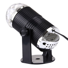 Load image into Gallery viewer, 3W Mini Rotating Magic Ball LED Stage Light  EU Plug, EU Plug