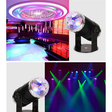 Load image into Gallery viewer, 3W Mini Rotating Magic Ball LED Stage Light  EU Plug, EU Plug